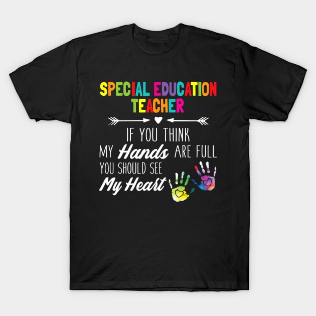 Special Education Teacher SPED Squad Special Ed T-Shirt T-Shirt by johnbbmerch